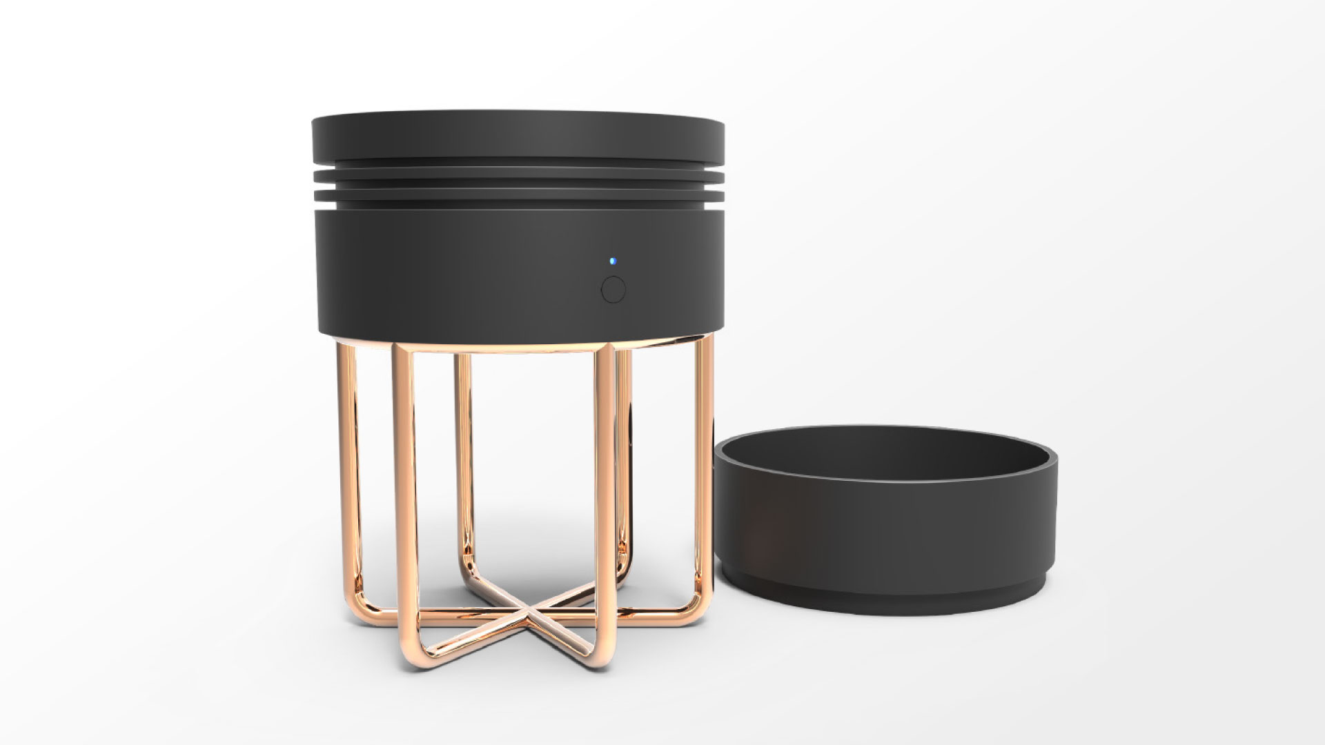 Rendering of a dehumidification planitng system